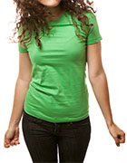Garment template: women's tee